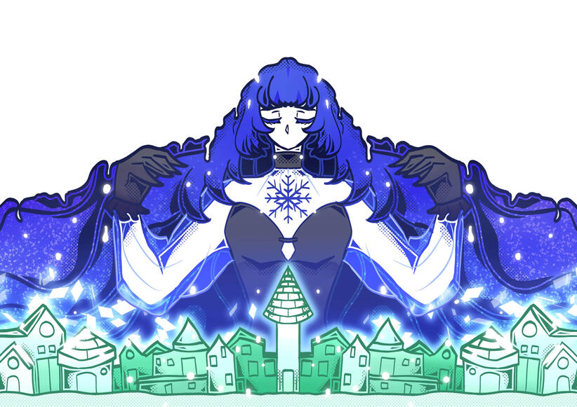 Submission for Pixiv 2024 Art Contest Theme: Winter